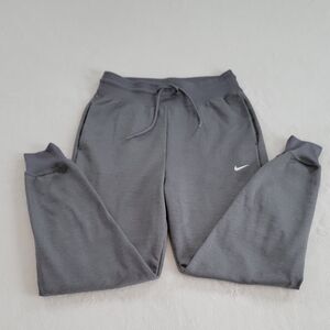 Nike Thermo-Fit Gray Women's Joggers With Pockets, S Size.